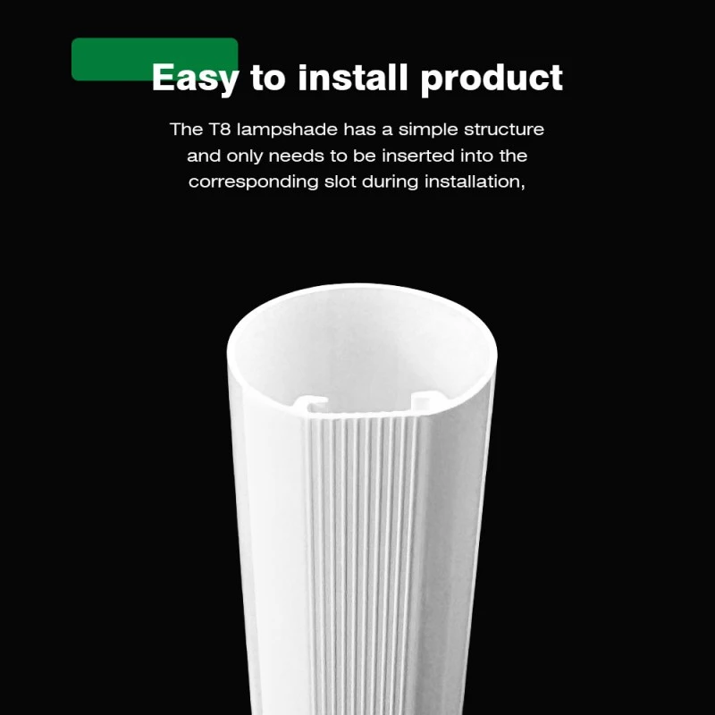 T8 Tube Twin-Color Housing